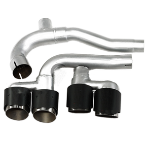 Tubo de escape de coche de carbono de rendimiento de fábrica para <span class=keywords><strong>BMW</strong></span> 3series 13-19 N20 F30 F35 F30 <span class=keywords><strong>318</strong></span> 320Li cuatro fuera M3 estilo difusor - Product Image 1