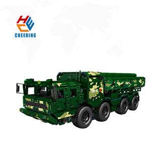 Moule roi 20008 <span class=keywords><strong>militaire</strong></span> <span class=keywords><strong>char</strong></span> croisière missile MOC modèle télécommande briques jouets Changjian-10 bloc de construction ensemble de jouets en plastique - Product Image 1