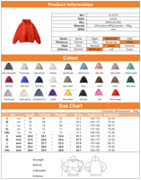 Fabricant de vêtements OEM ODM – Sweat à capuche tricoté en coton 350 GSM, coupe oversize avec poche kangourou, délavage automnal, faible MOQ pour hommes