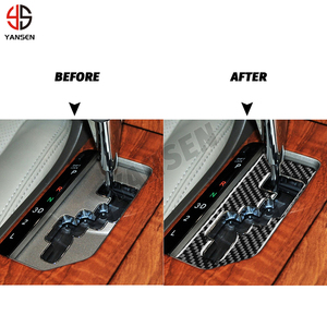 Per Toyota Camry 2007 <span class=keywords><strong>2008</strong></span> 2009 2010 2011 fibra di carbonio cambio automatico adesivi copertura auto accessori decorativi <span class=keywords><strong>interni</strong></span> - Product Image 2