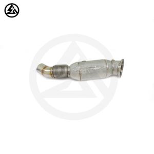 BMW G20 G22 M340i M440i 540i 740i 840i 840i X3 B58 히트 쉴드 배기 시스템을위한 하이 퀄리티 CSZ B58 다운 파이프 - Product Image 3