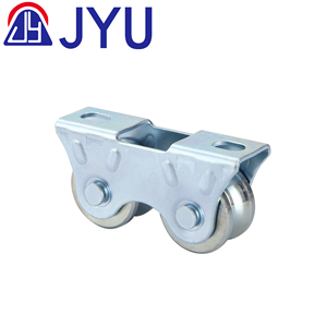 Thời trang kẽm-mạ thép trượt cổng bánh xe hợp kim bền Con lăn Phụ kiện cho cửa cài đặt vít gắn kết - Product Image 3