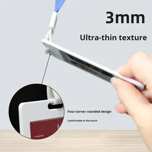 Pantalla de tinta de alta definición NFC blanca ultrafina de 3,7 pulgadas, Material ABS resistente al agua, accesorios de oficina, insignia electrónica - Product Image 3