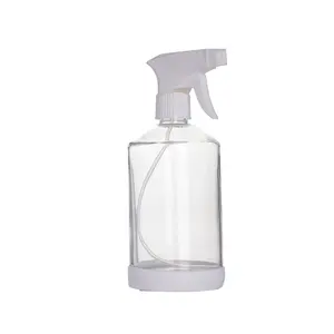 3-pack Glass Spray Bottle With 28-410 Trigger Sprayers For House Home Cleaning With 1oz Bottle As Gift Set With Silicone Sleeve