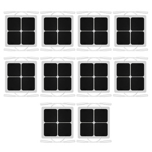 Électrodes thérapeutiques 40x40mm en tissu non tissé, patchs de massage par impulsions, 40 pièces par paquet, pour usage en physiothérapie - Product Image 2