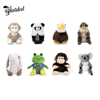 Housses de tête de club de golf personnalisées en peluche, motifs animaux, imprimées en gros, housses de tête de driver de golf douces et amusantes, housses de tête de golf en dessin animé