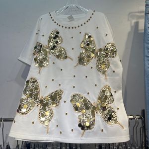 Completo Set Estivo 2026 da <span class=keywords><strong>Donna</strong></span>: T-Shirt Traspirante in Poliestere/Cotone e <span class=keywords><strong>Jeans</strong></span> a Gamba Larga - Nuova Collezione all'Ingrosso - Product Image 2