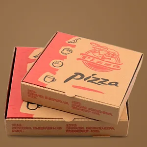 사용자 정의 로고 16 인치 피자 상자 오프셋 인쇄 기계 사용