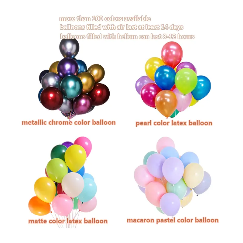 Custom high quality logo balloons latex party decoration Thickened round balloon for festival celebration