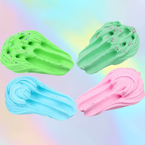 Lot <span class=keywords><strong>de</strong></span> 12 kits <span class=keywords><strong>de</strong></span> slime au beurre super mini, parfumés, doux, non collants, jouets anti-stress DIY, cadeaux pour les fêtes d'enfants, ensemble <span class=keywords><strong>de</strong></span> jouets sensoriels - Product Image 6