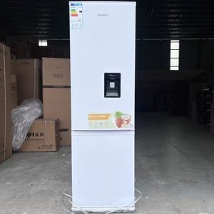 High Quality 280L Air-Cooled Stainless Steel Refrigerator Portable With US Plug for Households Cooling up Large Capacity Electri - Product Image 1