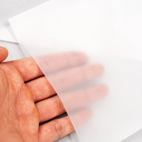 Sachet d'emballage plat en CPE semi-transparent mat thermoscellable pour écouteurs, étuis de téléphone portable, câbles de données