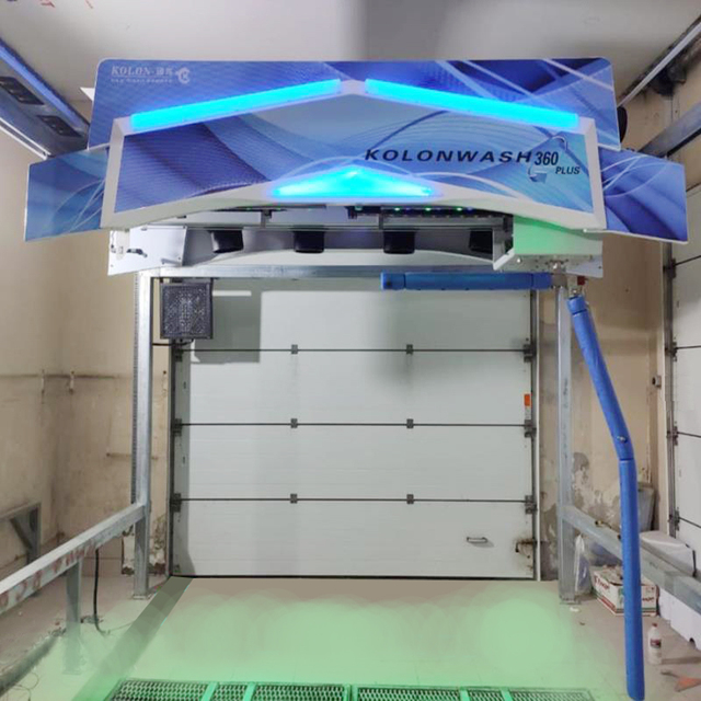 Shanghai KOLON 360PLUS Touchless Rotating and Contactless Fully Automatic Car Washing Machine with Air Drying Function