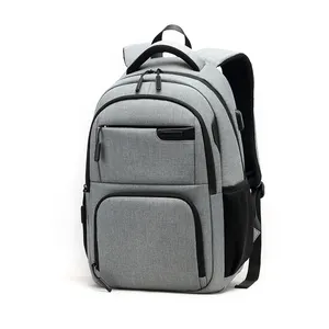 China Supplier Anti theft Laptop Computer Backpack with USB Charge Port