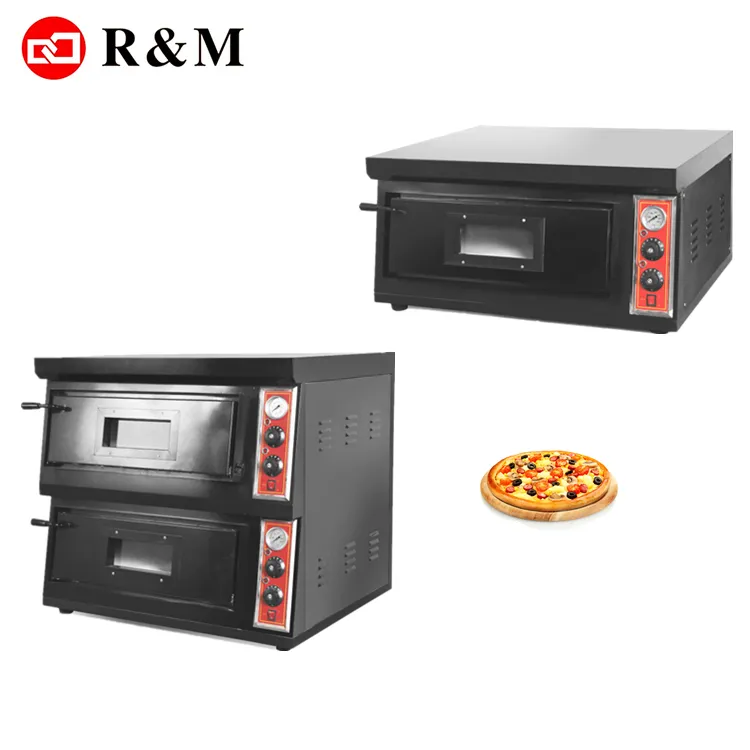 Sıcak satış Ticari mutfak ekipmanları 16 inç fırında elektrikli fırın pizza elektrikli fırın pizza pişirme için
