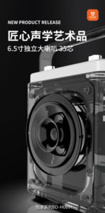 Haut-parleur portable coaxial sans fil BD-H0691 de 6,5 pouces avec poignée |   pour 5.3 |   Son à gamme complète |   Sortie 100-300W |   Armoire en <span class=keywords><strong>bois</strong></span> - Product Image 5