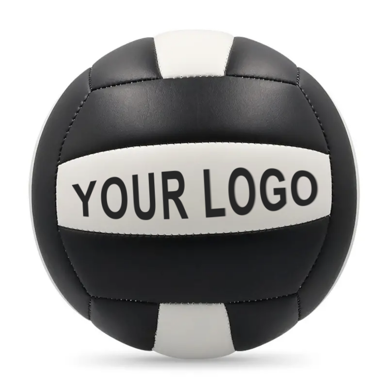 Wholesale Official PU Leather Size 5 Soft Touch Laminated Volleyball Natural Rubber Bladder Nylon+PE Winding Custom Logo Adult