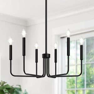 Lampes suspendues <span class=keywords><strong>LED</strong></span> réglables modernes AB, incontournables, en fer, pour plafonds, petit design, style maison, lustre <span class=keywords><strong>noir</strong></span>, 3 ans - Product Image 1
