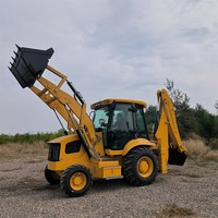 Chargeuse-pelleteuse TLS3CX 7,8 tonnes avec commande hydraulique pilotée, excavatrice 4x4 et moteur Yunnei 76KW – Prix usine en promotion