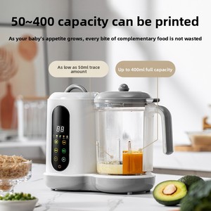 Robot culinaire multifonction électrique en plastique pour bébé, mixeur automatique transfrontalier avec fonctions de <span class=keywords><strong>cuisson</strong></span> vapeur et de minuterie - Product Image 2