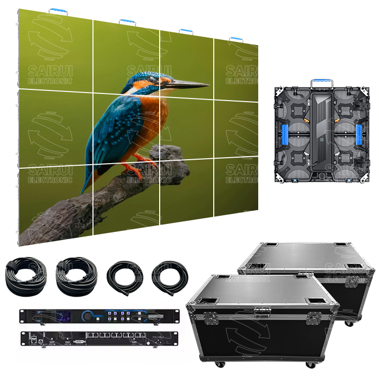P5 P4.81 Rental Aluminum LED Display Outdoor Large Front Service 5mm 4.81mm LED Advertising Screen Rental Video Wall