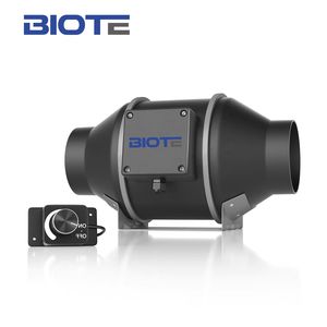 8-дюймовый бесшумный турбо-вытяжной вентилятор со смешанным потоком встраиваемый канальный вентилятор для вентиляции зданий с OEM-индивидуальным компонентом сердечника двигателя - Product Image 1