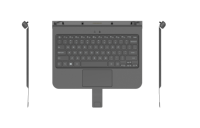 Tablette industrielle robuste RT12A Android 14, étanche IP67, Qualcomm 8 Go 128 Go, lecteur de codes-barres 2D, terminal portable