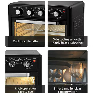 Hot Sale Oil-Free Square Digital Control 25L Air Fryer Multi-Function Fast Cooking Baking & Roast for Home Use Oil-free Air - Product Image 6