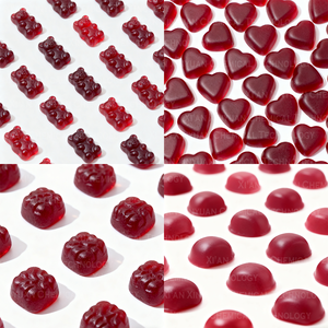 Integratori gommosi vitaminici e biotina per la memoria della salute del cervello supporto per l'immunità per la crescita dei capelli del sonno sapore di mirtillo rosso adulto 60 conteggi - Product Image 6