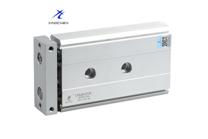 Cxs loạt Twin Rod Xi lanh khí nén | hướng dẫn không quay xi lanh không khí | Loại <span class=keywords><strong>SMC</strong></span> đôi trục xi lanh - Product Image 2