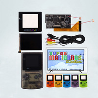 Console de jeu vidéo GBC, écran LCD rétroéclairé, pour Gameboy Color, Version ips TV