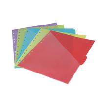 Personnalisé A4 A5 A6 PP plastique spirale 11 trous planificateur classeur Pages latérales feuilles index onglets classeur séparateurs pour fournitures de bureau