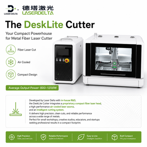 Machine de découpe et de gravure laser à fibre de bureau mini 800W DeskLite pour bijoux, pendentifs et plaques signalétiques – Vente en gros - Product Image 1