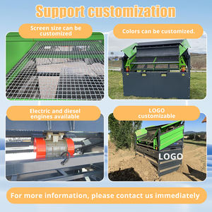 टॉपसराइटिंग स्क्रीन टाप कंपन स्क्रीन स्टोन रेत कंपन स्क्रीन को कंपन करती स्क्रीन - Product Image 6