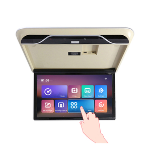 จอ <span class=keywords><strong>LCD</strong></span> ติดเพดานรถยนต์ขนาด19นิ้ว,จอติดเพดานแบบพับลงได้ระบบสัมผัส IPS ดิจิทัลระบบปฏิบัติการ Android - Product Image 3
