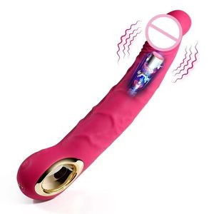 Consolador vibrador de punto G para mujer, potente estimulador de clítoris vaginal, sensación de piel suave, juguetes eróticos sexuales, productos para adultos - Product Image 1