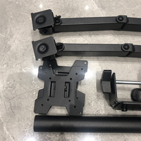 Support double moniteur à bras réglable en hauteur pour bureau d'ordinateur, modèle Z022, compatible écrans 15-33 pouces – Meilleures ventes