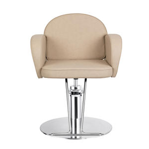 Professionale moderno negozio di barbiere sedia Beige parrucchiere salone idraulico poltrona per barbiere sedia per capelli da barbiere - Product Image 4