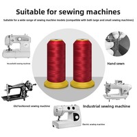Fil à broder élastique en nylon KINT 150D/210D, bobines plates en cône, vente en gros Zhongshan Guangdong