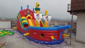 Chất Lượng Cao Inflatable Ngoài Trời Đồ Chơi, Inflatable Pirate Slide (CE,EN14960 Và EN71 Được Phê Duyệt) - Product Image 2