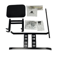 Boîte latérale de moto en PP durable, antivol, résistante aux chocs, autocollant personnalisable, valise de transport, ensemble de 3 boîtes de chargement