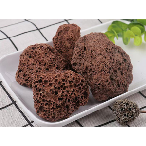 <span class=keywords><strong>Piedra</strong></span> volcánica Natural de alta calidad, <span class=keywords><strong>piedra</strong></span> de lava negra y roja para decoración, suministro de bajo precio para uso de productos químicos de papel - Product Image 6