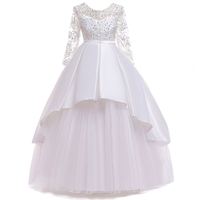 Robes de fête élégantes pour enfants, robes de princesse pour filles, vêtements d'été pour enfants, robes de fête pour mariages