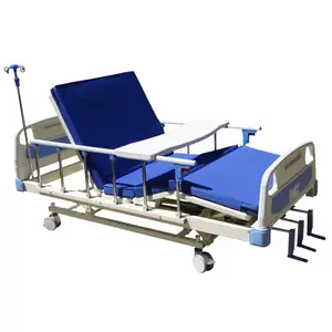 Hot Sale Manual Medical Bed 3 Function Hospital Bed With 3 Crank With ABS Head Foot Board