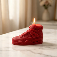 Bestseller Sneaker-förmige Duftkerze Mehrfarbige Dekorative Schuhkerze Kreative Wohndekoration Geschenk für Sneaker-Liebhaber