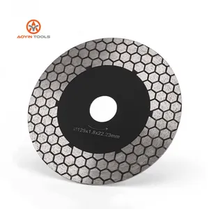 OEM 105 110 125 160mm 4 4.5 5 6 7 Inch Diamond Cutting Honeycomb Shape Saw Blade Disc for Marble Ceramic Granite Quartz Stone