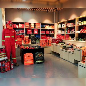 Kit d'urgence incendie, boîte de rangement portable pour équipement de protection incendie, pour usage en entreprise et en défense civile - Product Image 1