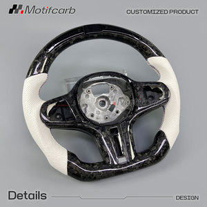 Volante LED de fibra de carbono forjado personalizado para BMW Serie 3 5 G01 G21 G22 G20 G26 G30 G31 X3 X4 M2 M3 F90 F91 2018-2024 - Product Image 3
