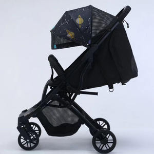 <span class=keywords><strong>Poussette</strong></span> de bébé pliante facile de luxe pour 0-3 ans Landau confortable léger de haute qualité <span class=keywords><strong>avec</strong></span> dossier réglable Buggy de voyage - Product Image 2