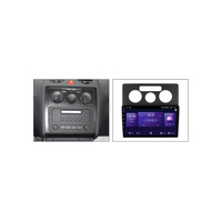 Autoradio Android 2 Din pour Volkswagen Caddy vw 2004-2010 Écran tactile Stéréo de voiture Lecteur vidéo GPS avec Carplay BT FM USB RDS